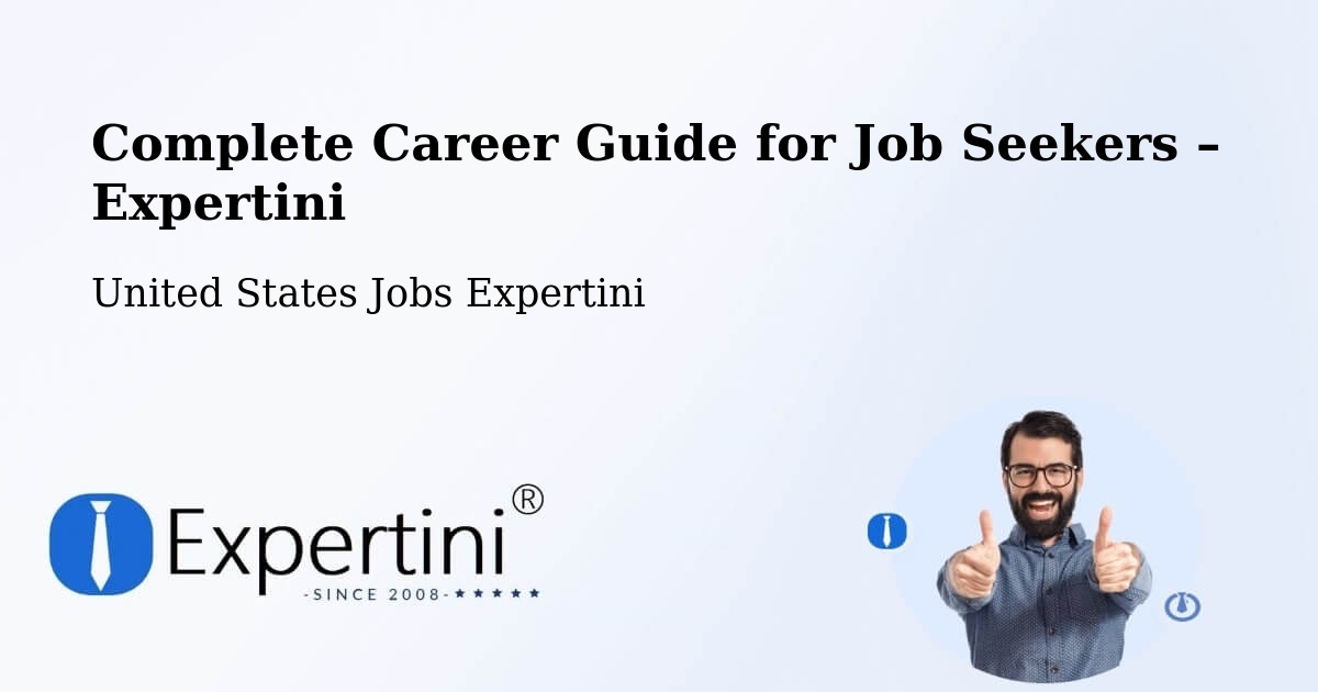 Career Guide for Job Seekers – Edison - Edison, United States Jobs Expertini