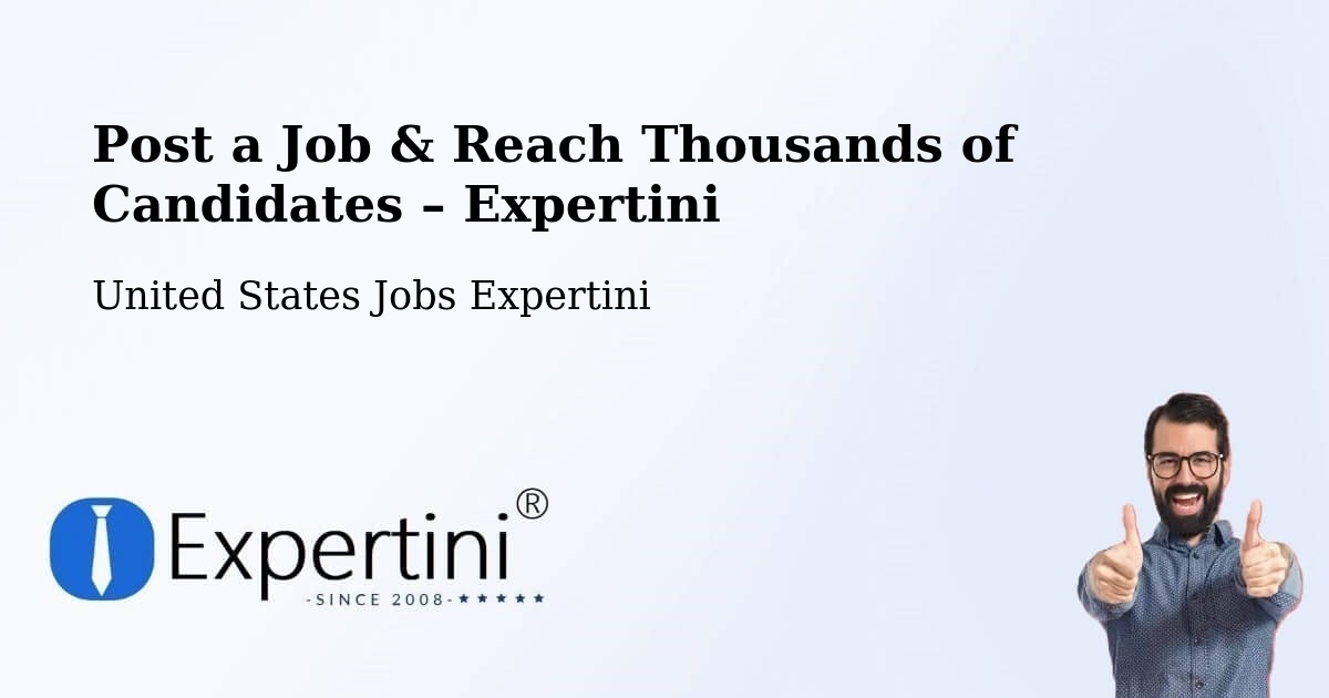 Post a Job in Edison – Hire the Right Talent - Edison, United States Jobs Expertini