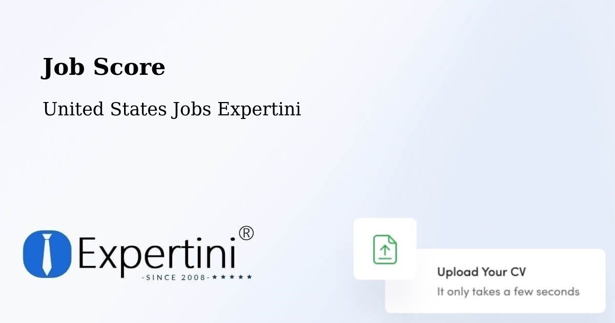 Job Score & Job Description Score Tool – Edison - United States Jobs Expertini
